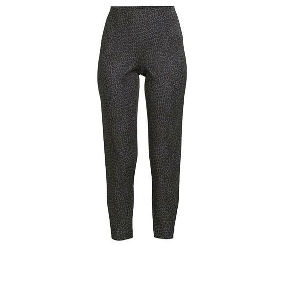 TIME AND TRU Leopard Print Casual Career Stretch Skinny Pants sz 20 Gray Black - Picture 10 of 13